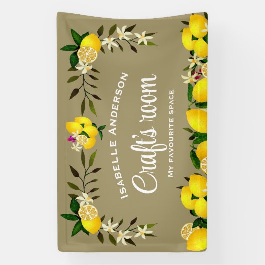 Lemon Craft Ash Gray Banner (Vertikal)