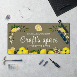 Lemon Craft Ash Gray Schreibtischunterlage