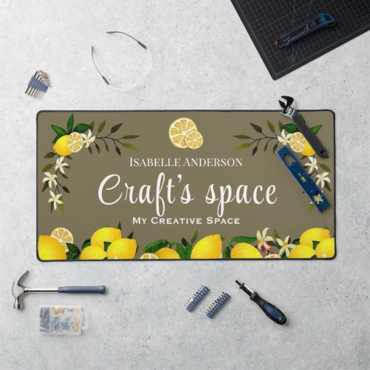 Lemon Craft Ash Gray Schreibtischunterlage (Arbeitsplatz)