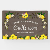 Lemon Craft Brown Banner (Horizontal)