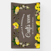 Lemon Craft Brown Banner (Vertikal)