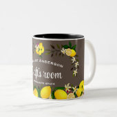 Lemon Craft Brown Zweifarbige Tasse (VorderseiteRechts)