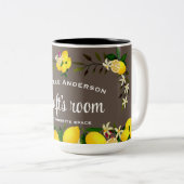Lemon Craft Brown Zweifarbige Tasse (VorderseiteRechts)