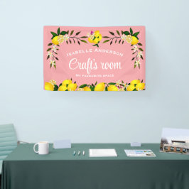 Lemon Craft Peach Banner