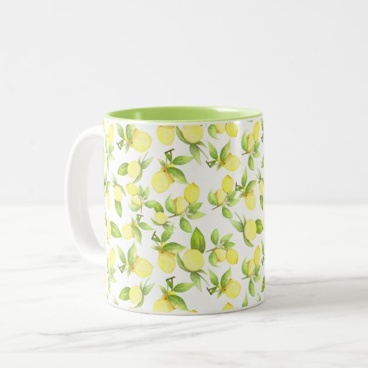Lemon cup zweifarbige tasse (Vorderseite Links)