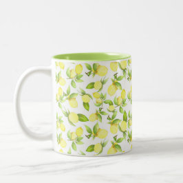 Lemon cup zweifarbige tasse