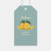Lemon Curd Geschenkanhänger (Vorderseite)