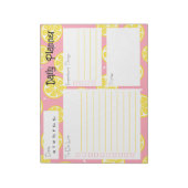 Lemon Daily Planner Notepad Notizblock (Rotiert)