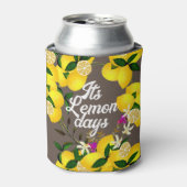Lemon Days Brown Dosenkühler (Kanne Vorderseite)