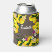 Lemon Days Brown Dosenkühler (Kanne Rückseite)