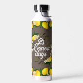 Lemon Days Brown Trinkflasche (Links)