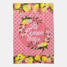 Lemon Days Motif Cherry