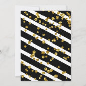 Lemon Decorated Elegant Bridal Dusche Einladung (Rückseite)