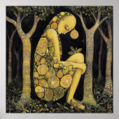 Lemon Decorative Malerei Art Print Poster (Vorne)