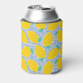 Lemon Delight: Juicy Summer Pattern Dosenkühler (Kanne Rückseite)