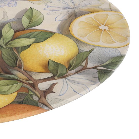 Lemon Delight Schneidebrett (Ecke)
