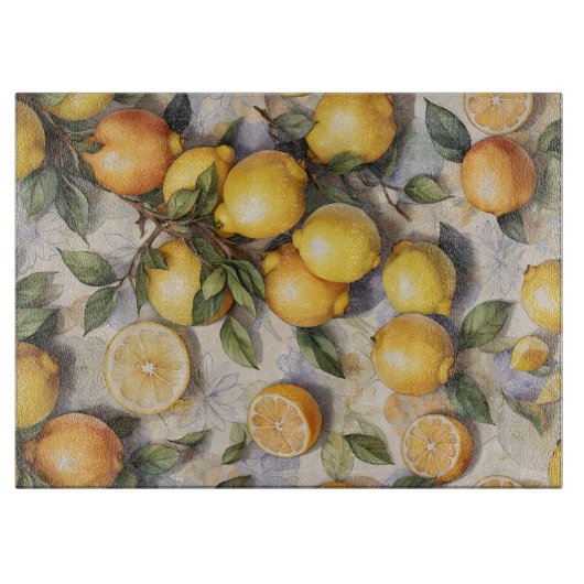 Lemon Delight Schneidebrett (Vorderseite)