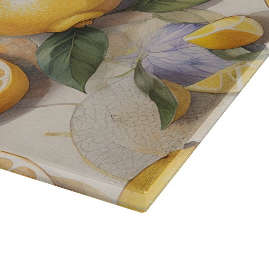 Lemon Delight Schneidebrett (Ecke)