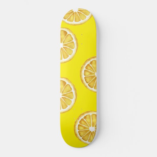 Lemon Design auf Skateboard (Vorderseite)