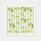 Lemon-Design für Party und Zuhause Serviette (Vorderseite)