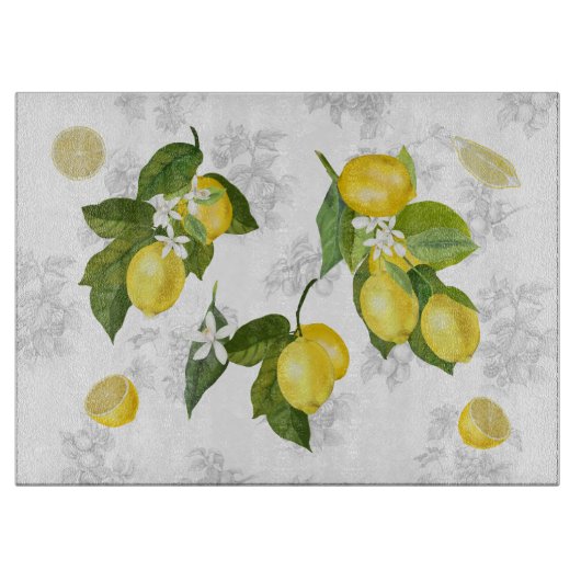 Lemon Design Hot Pad Cutting Board Schneidebrett (Vorderseite)
