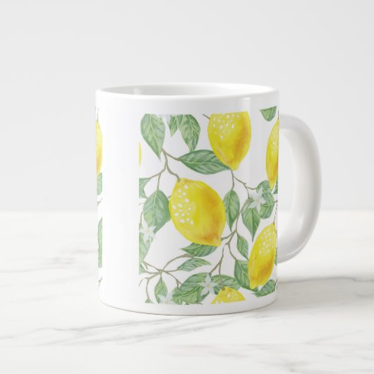 Lemon Design Jumbo-Tasse (Vorderseite Rechts)