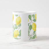 Lemon Design Jumbo-Tasse (Vorderseite)