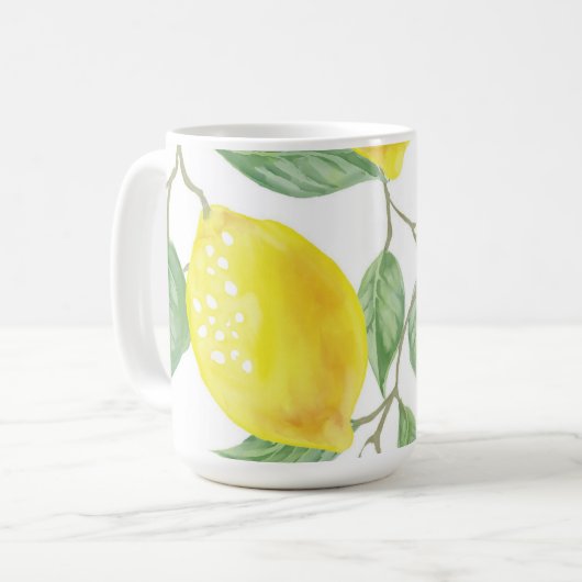 Lemon Design Kitchen Kaffeetasse (Vorderseite Links)