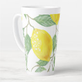 Lemon Design Milchtasse (Linke Ecke)