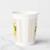 Lemon Design Paper Cups Pappbecher (Rechts)