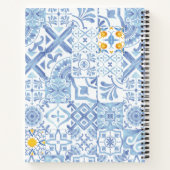 Lemon Design Personalisiertes Rezeptjournal Notizblock (Rückseite)