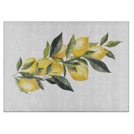 Lemon Designs Schneidebrett (Vorderseite)