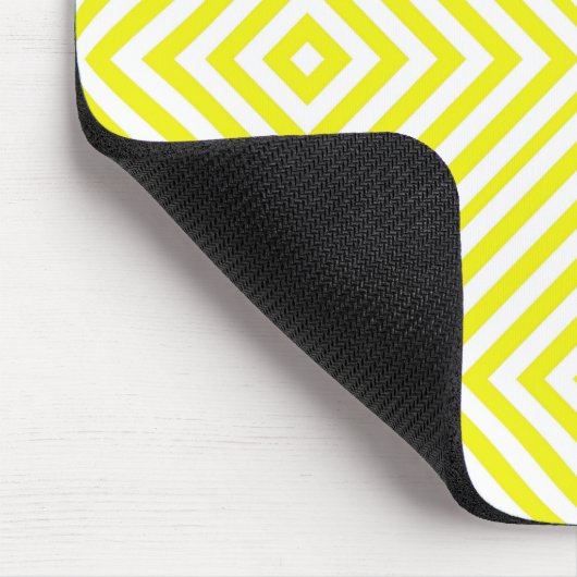 Lemon Diamond Zickzack Mousepad (Ecke)