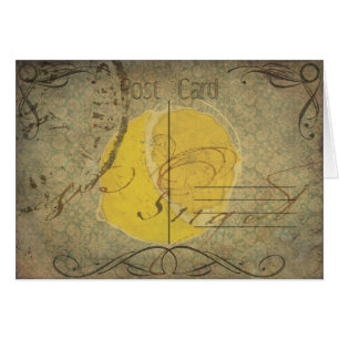 Lemon Digital Art Imitate Postkarte
