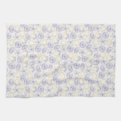 Lemon Doodle Pattern Küchentücher (Horizontal)