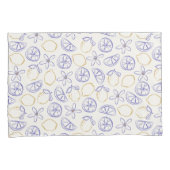 Lemon Doodle Pattern Musterbeispiel Kissenbezug (Vorderseite-Rechts)