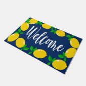Lemon Doormat, kundenspezifisch, Personalisiert Fußmatte (Schrägansicht)
