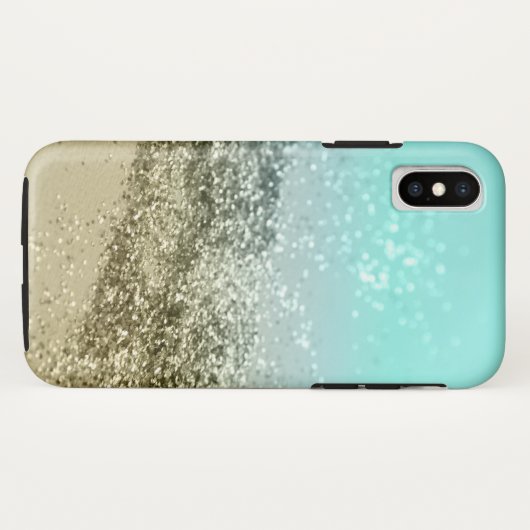 Lemon Drehung Beach Glitzer #3 Case-Mate iPhone Hülle (Rückseite (Horizontal))