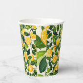 "Lemon Drehung Paper Cups" Pappbecher (Links)