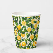 "Lemon Drehung Paper Cups" Pappbecher (Vorderseite)