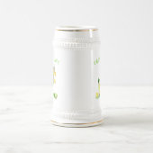 Lemon Drink Beer Stein - Benutzerdefinierter Text Bierglas (Mittel)