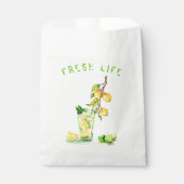 Lemon Drink Gastgeschenk Bag - Benutzerdefinierter Geschenktütchen (Vorderseite)