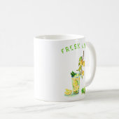 Lemon Drink Lemons Tasse Geschenk - Benutzerdefini (VorderseiteRechts)