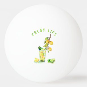 Lemon Drink Ping Pong Ball - Benutzerdefinierter T Tischtennisball