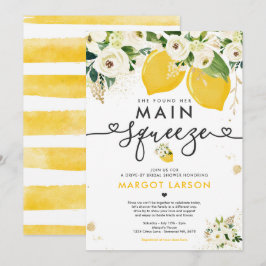 Lemon Drive By Brautparty Lemon Hauptpresse Einladung