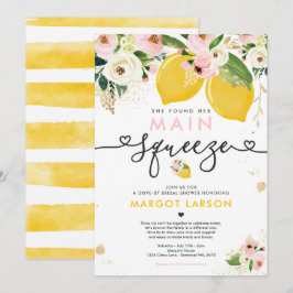 Lemon Drive by Brautparty Lemon Hauptpresse Einladung