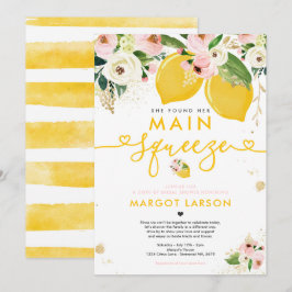 Lemon Drive By Brautparty Lemon Hauptpresse Einladung