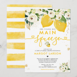 Lemon Drive By Brautparty Lemon Hauptpresse Einladung