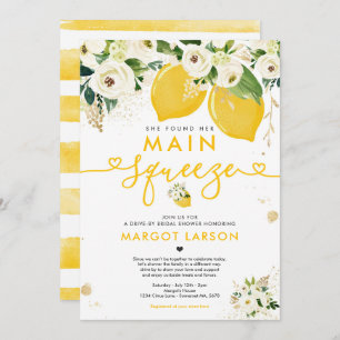 Lemon Drive by Brautparty Lemon Hauptpresse Einladung