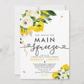 Lemon Drive by Brautparty Lemon Hauptpresse Einladung (Vorderseite)